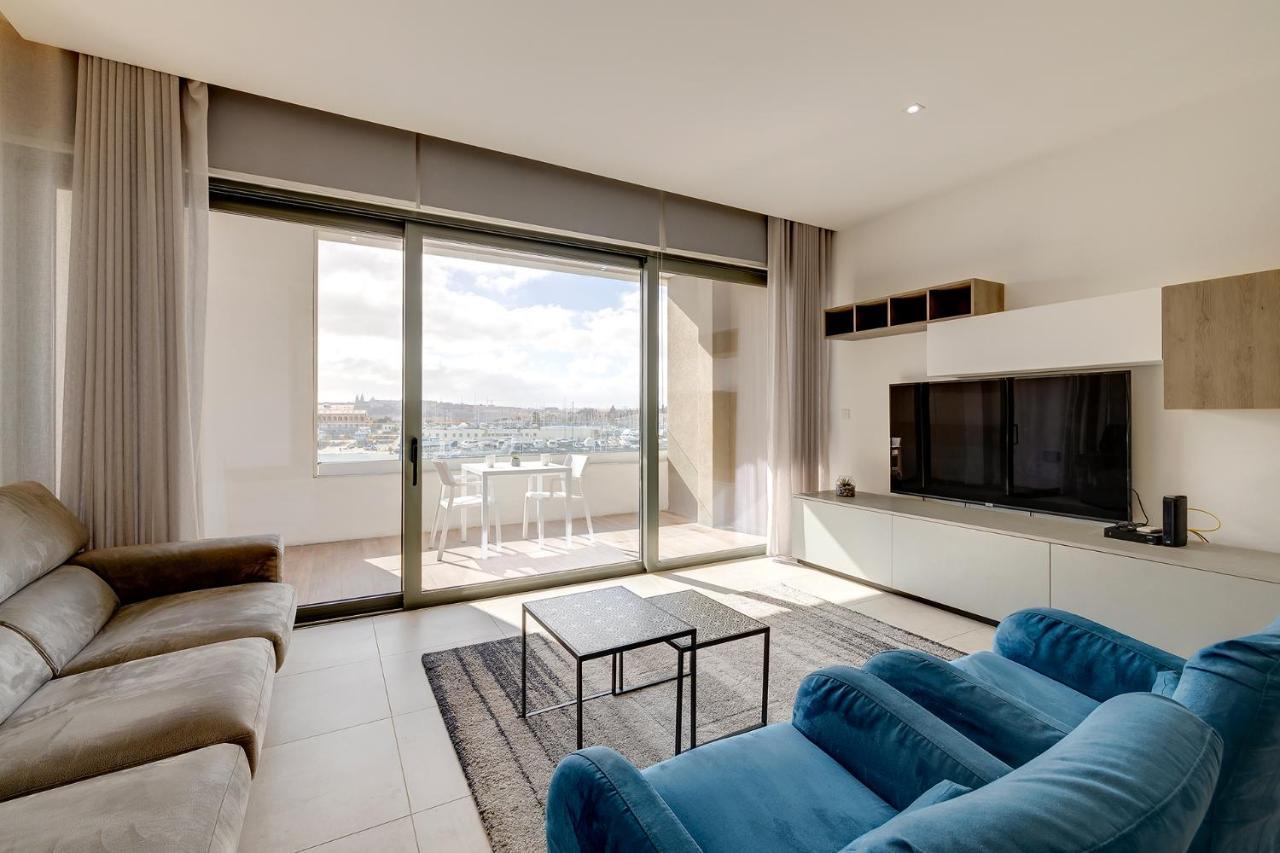 Luxe Apartment With Valletta And Harbour Views Sliema Exterior foto